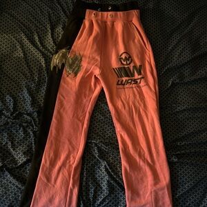 Black and Pink the wrst sweats